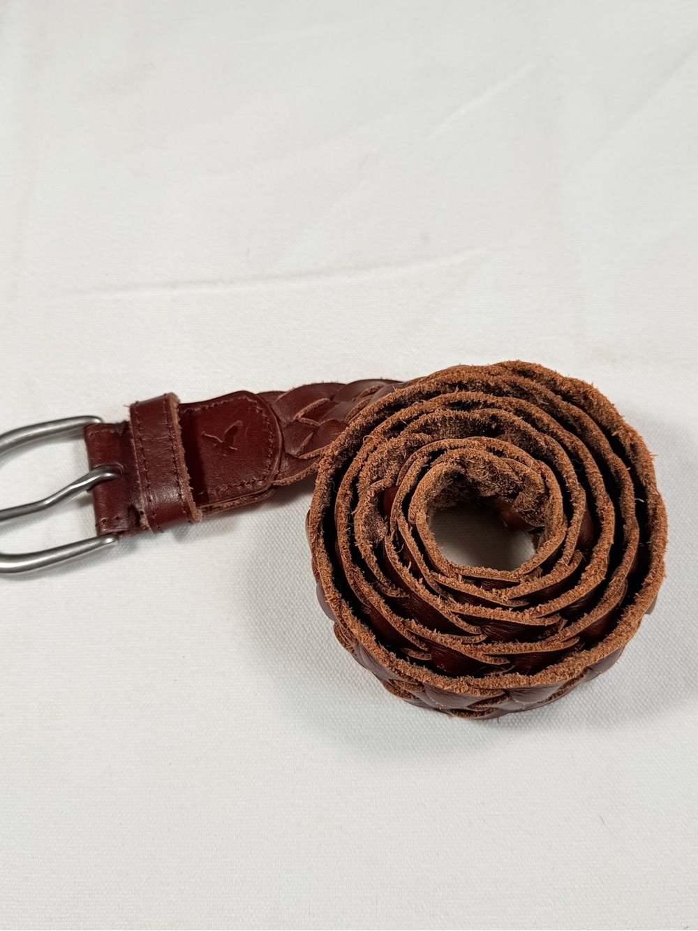 American Eagle Outfitters Braided Leather Belt
